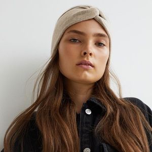NWT H&M mohair-blend knit headband